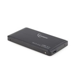 Gembird EE2-U3S-2 custodia per unità di archiviazione HDD nero 2.5