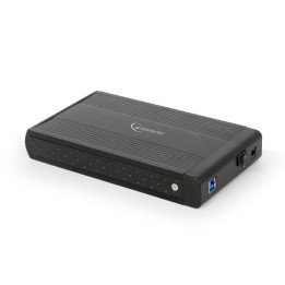 Gembird EE3-U3S-3 enclosure per unità di archiviazione HDD nero 3.5