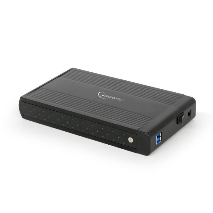 Gembird EE3-U3S-3 enclosure per unità di archiviazione HDD nero 3.5
