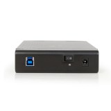Gembird EE3-U3S-3 enclosure per unità di archiviazione HDD nero 3.5