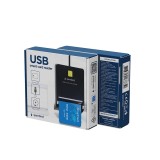 Gembird FD2-SCR USB lettore smart card nero