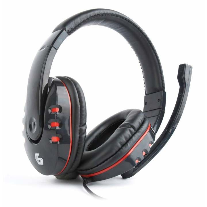 Gembird GHS-402 cuffie/headset cablate fascia gaming nero