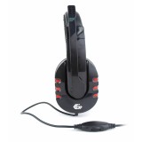 Gembird GHS-402 cuffie/headset cablate fascia gaming nero