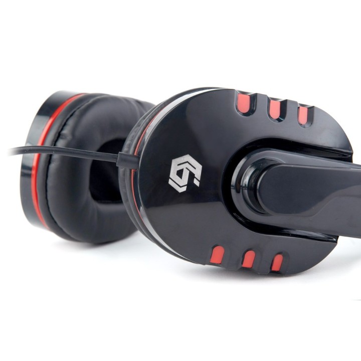Gembird GHS-402 cuffie/headset cablate fascia gaming nero