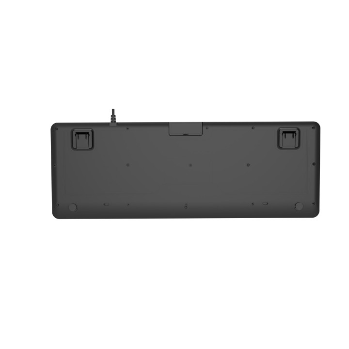 Gembird KB-MCH-05 Tastiera cablata sottile multimediale nero layout US
