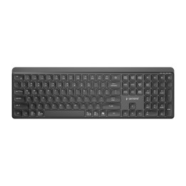 Gembird KB-WPS-03 Tastiera slim wireless dual-mode pro-business 2.4G+BT US layout