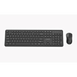 Gembird KBS-WPS-01 Set wireless da scrivania Slim Pro Business nero layout US