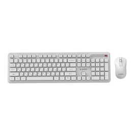 Gembird KBS-WPS-01 Set da scrivania wireless Slim Pro Business bianco RU layout