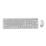 Gembird KBS-WPS-01 Set da scrivania wireless Slim Pro Business bianco RU layout