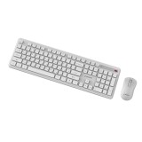 Gembird KBS-WPS-01 Set da scrivania wireless Slim Pro Business bianco RU layout