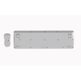 Gembird KBS-WPS-01 Set da scrivania wireless Slim Pro Business bianco US layout