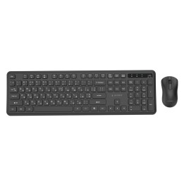 Gembird KBS-WPS-01-W Set da scrivania wireless Slim Pro Business nero RU layout
