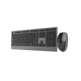 Gembird KBS-WPS-02 Set da scrivania slim wireless dual-mode 2.4G+BT US layout