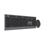 Gembird KBS-WPS-02-CYRL Set da scrivania slim wireless dual-mode 2.4G+BT RU layout