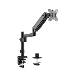 Gembird MA-DA1P-01 Braccio di supporto regolabile per scrivania 17"-32" fino a 9 kg