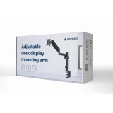 Gembird MA-DA1P-01 Braccio di supporto regolabile per scrivania 17"-32" fino a 9 kg