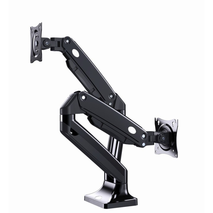 Gembird MA-DA2-03 supporto/staffa monitor 88.9 cm (35 ) da scrivania nero