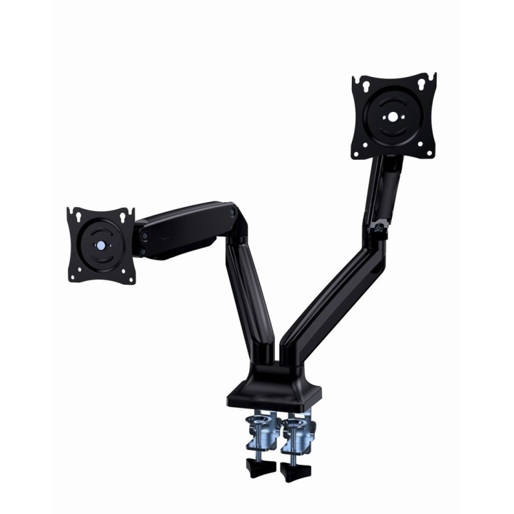 Gembird MA-DA2-03 supporto/staffa monitor 88.9 cm (35 ) da scrivania nero
