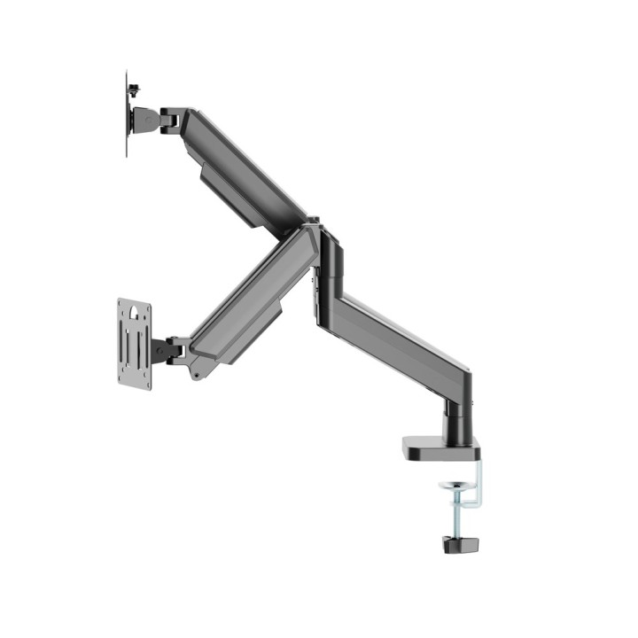 Gembird MA-DA2-06 Braccio doppio monitor regolabile montato su scrivania 17 -32 nero