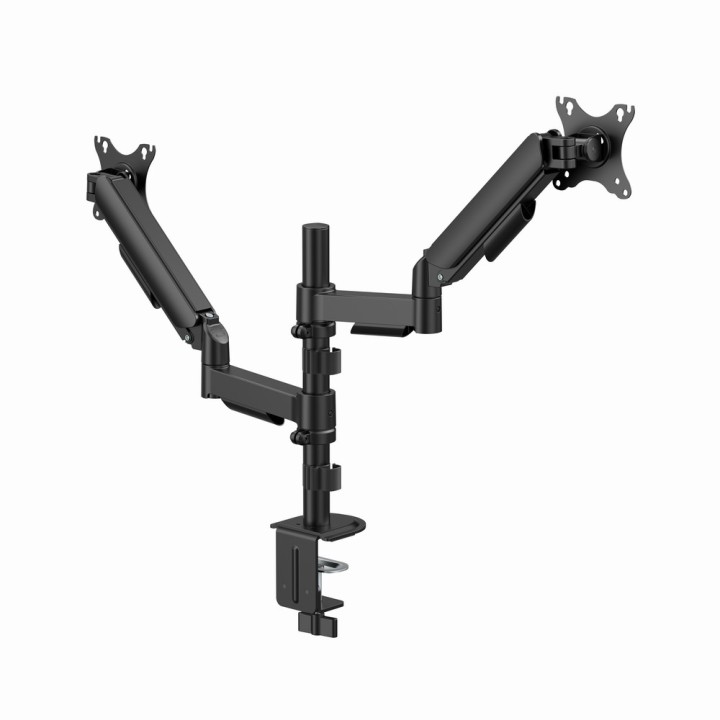Gembird MA-DA2P-02 Braccio di montaggio regolabile da scrivania 2-display 17"-32 nero