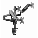 Gembird MA-DA3-01 supporto/staffa monitor 68.6 cm (27 ) da scrivania nero