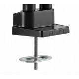 Gembird MA-DA3-02 supporto/staffa monitor 81.3 cm (32 ) da scrivania nero