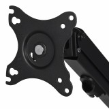 Gembird MA-WA1-01 supporto/staffa monitor 68.6 cm (27 ) nero parete