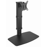 Gembird MS-D1ST-02 Supporto da scrivania regolabile in altezza con movimento completo per monitor 17 -32 nero