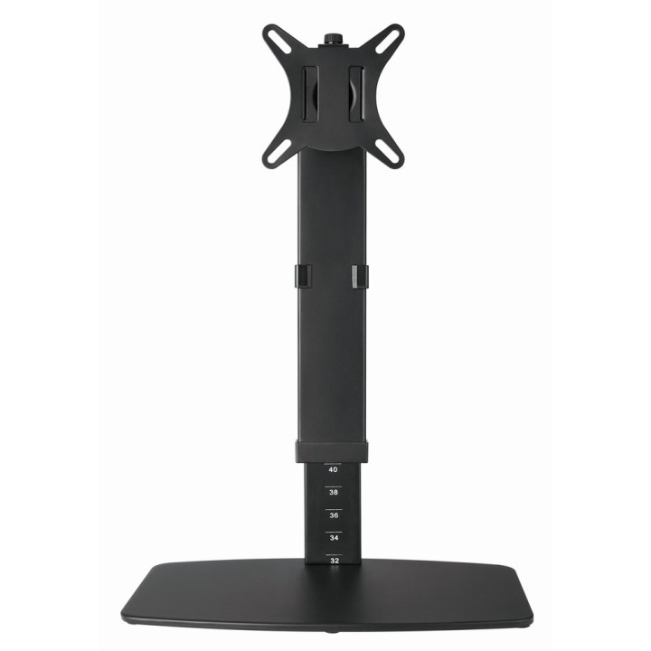 Gembird MS-D1ST-02 Supporto da scrivania regolabile in altezza con movimento completo per monitor 17 -32 nero