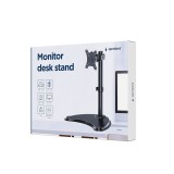 Gembird MS-D1ST-04 Supporto monitor da scrivania (rotazione inclinazione girevole) 13"-32 nero