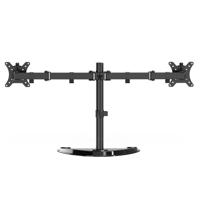 Gembird MS-D2ST-02 Supporto monitor da scrivania (rotazione inclinazione girevole) 13"-32 nero