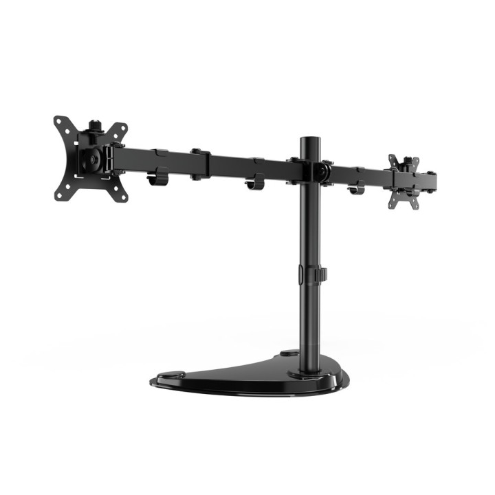 Gembird MS-D2ST-02 Supporto monitor da scrivania (rotazione inclinazione girevole) 13"-32 nero