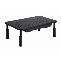 Gembird MS-TABLE-D-01 Supporto monitor regolabile con cassetto (rettangolare)