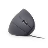 Gembird MUS-ERGO-01 mouse destrorso USB Type-A ottico 3200 DPI