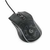 Gembird MUSG-RGB-01 mouse per destrorsi USB Type-A 3600 DPI