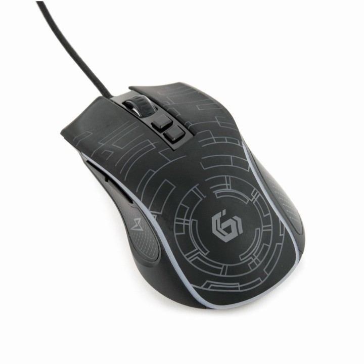 Gembird MUSG-RGB-01 mouse per destrorsi USB Type-A 3600 DPI