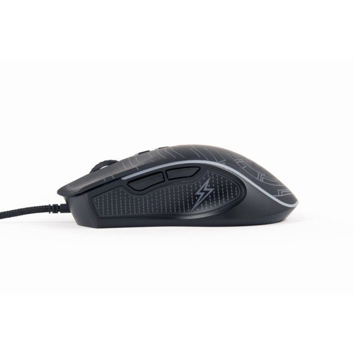 Gembird MUSG-RGB-01 mouse per destrorsi USB Type-A 3600 DPI