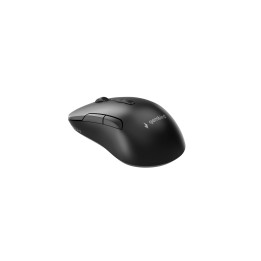 Gembird MUSW2-7B-01 Mouse wireless dual-mode (2.4G + BT) 1600 DPI 7 pulsanti nero