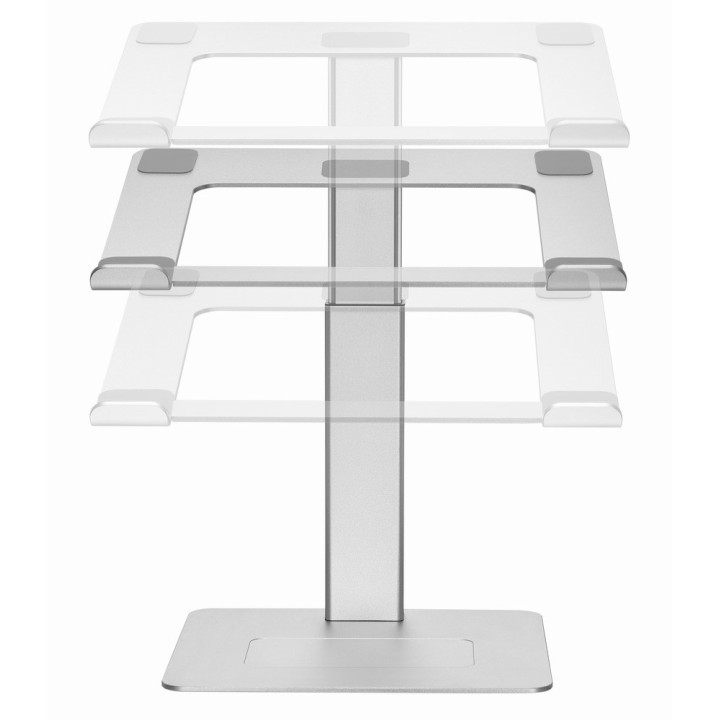 Gembird NBS-D1-02 supporto laptop argento 39.6 cm (15.6 )