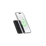Gembird PB05-WPC15M-01 Powerbank wireless magnetico 15 W 5000 mAh nero