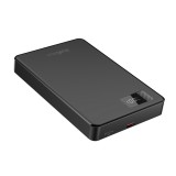 Gembird PB10-WPC15M-LCD-01 Powerbank wireless magnetico con LCD 15W 10000 mAh nero