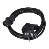 Gembird PC-186 cavo di alimentazione nero 1.8 m CEE7/4 C14 accoppiatore