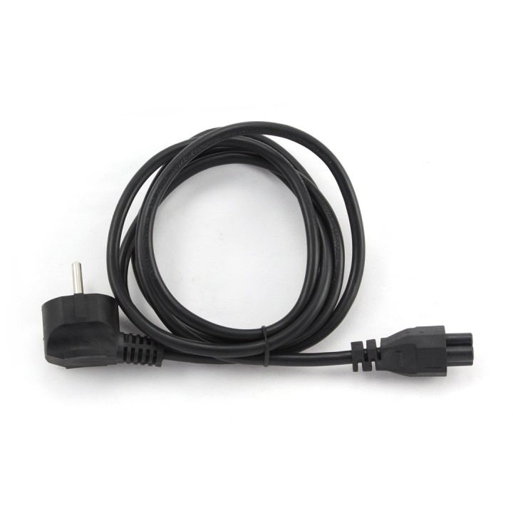Gembird PC-186-ML12-1M cavo di alimentazione nero CEE7/7 C5