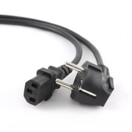 Gembird PC-186-VDE-10M cavo di alimentazione nero accoppiatore CEE7/4 C14