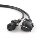 Gembird PC-186-VDE-10M cavo di alimentazione nero accoppiatore CEE7/4 C14