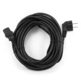 Gembird PC-186-VDE-10M cavo di alimentazione nero accoppiatore CEE7/4 C14