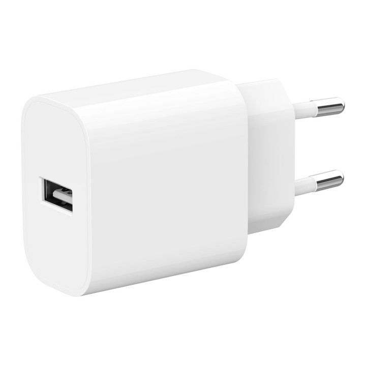 Gembird TA-UC-1A12-01 Caricabatterie universale USB 2.4 A bianco