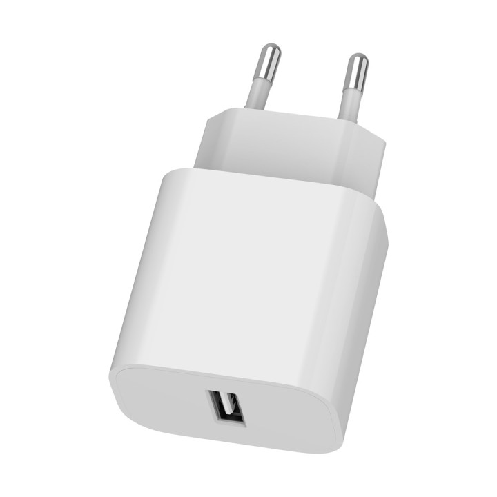 Gembird TA-UC-1A12-01 Caricabatterie universale USB 2.4 A bianco