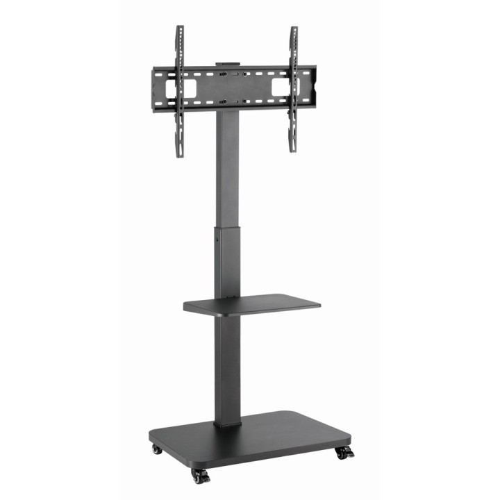 Gembird TVS-75S-02 TV supporto da pavimento con ruote 37 - 75 nero
