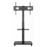 Gembird TVS-75S-02 TV supporto da pavimento con ruote 37 - 75 nero